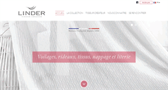 Desktop Screenshot of linder.fr